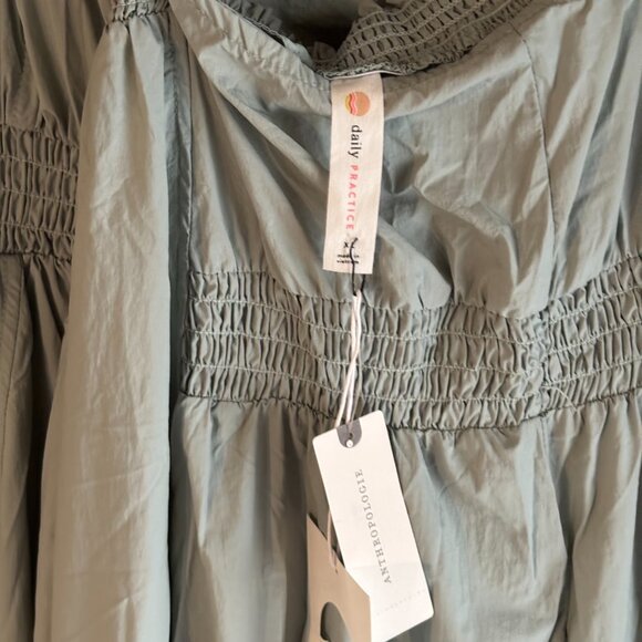 Daily Practice Tiered High-Low Midi Dress Mint SZ: X- Large - Picture 8 of 16